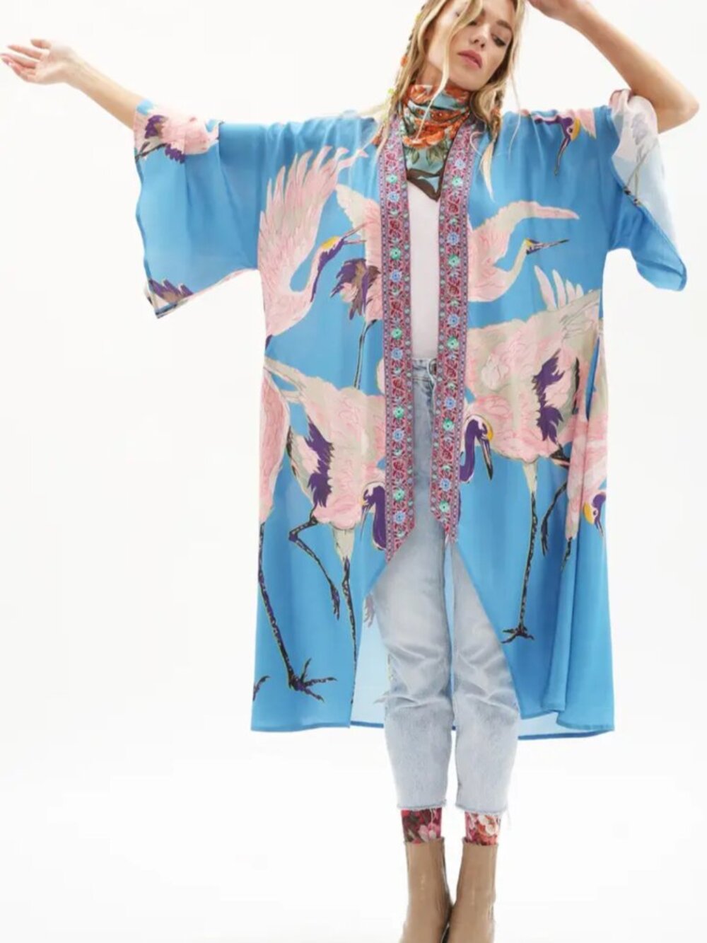 ARATTA STORY OF THE CRANE KIMONO